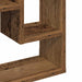 Raft de perete din lemn vechi 36x16x90 cm, lemn stratificat - WALTI WALTI