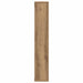 Raft de perete, stejar artizanal, 36x16x90 cm, lemn stratificat - WALTI WALTI
