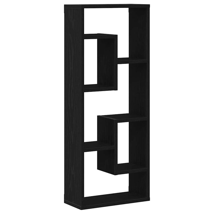 Raft de perete, stejar negru, 36x16x90 cm, lemn stratificat - WALTI WALTI