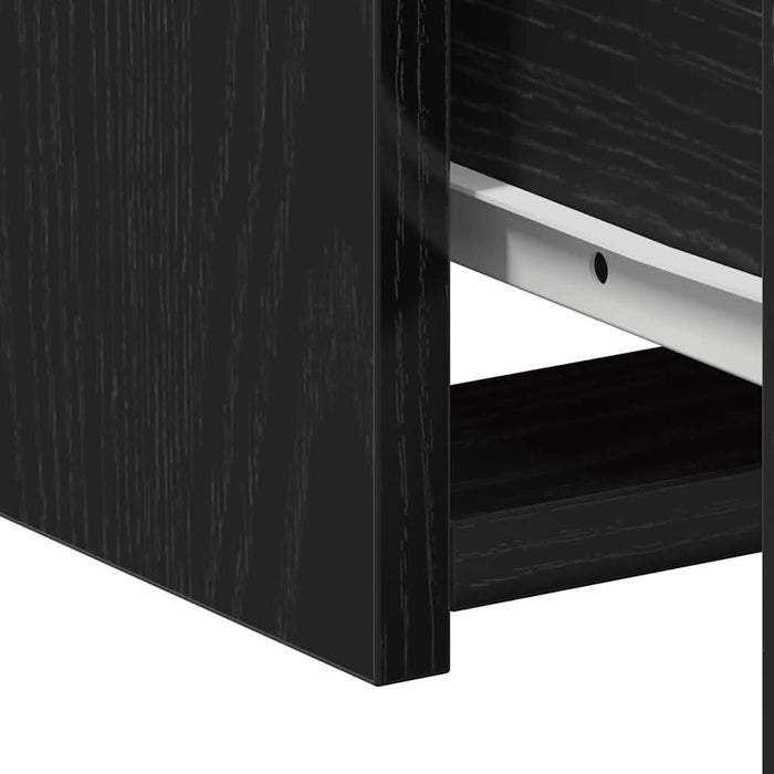 Noptieră cu sertar Stejar Negru 50 x 32 x 60cm Lemn compozit - WALTI WALTI