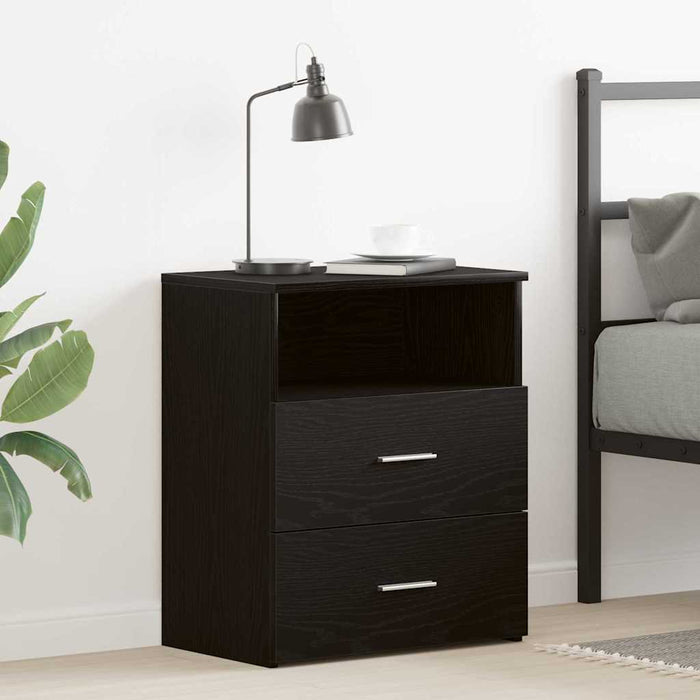 Noptieră cu sertar Stejar Negru 50 x 32 x 60cm Lemn compozit - WALTI WALTI