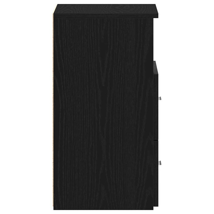 Noptieră cu sertar Stejar Negru 50 x 32 x 60cm Lemn compozit - WALTI WALTI