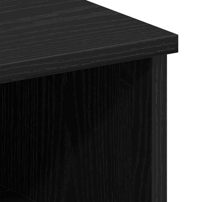 Noptieră 2 pcs Stejar Negru 50 x 32 x 60cm Lemn compozit - WALTI WALTI