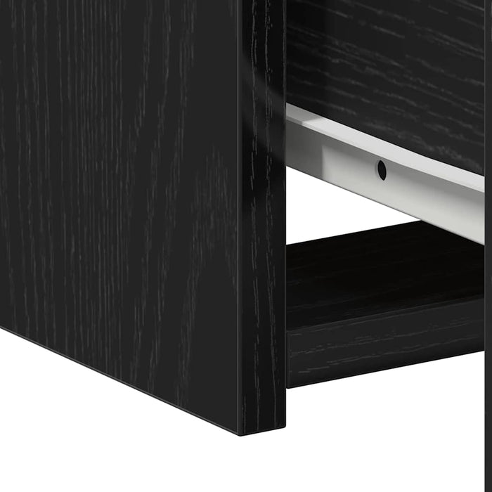 Noptieră 2 pcs Stejar Negru 50 x 32 x 60cm Lemn compozit - WALTI WALTI