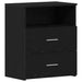 Noptieră 2 pcs Stejar Negru 50 x 32 x 60cm Lemn compozit - WALTI WALTI