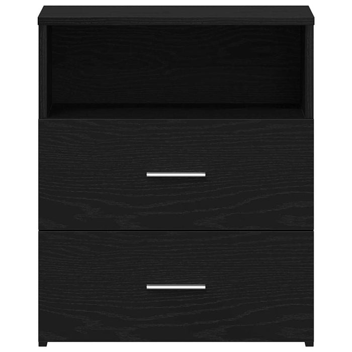 Noptieră 2 pcs Stejar Negru 50 x 32 x 60cm Lemn compozit - WALTI WALTI