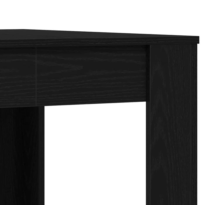 Masă de dining Stejar Negru 140 x 74,5 x 76 cm poliratan - WALTI WALTI