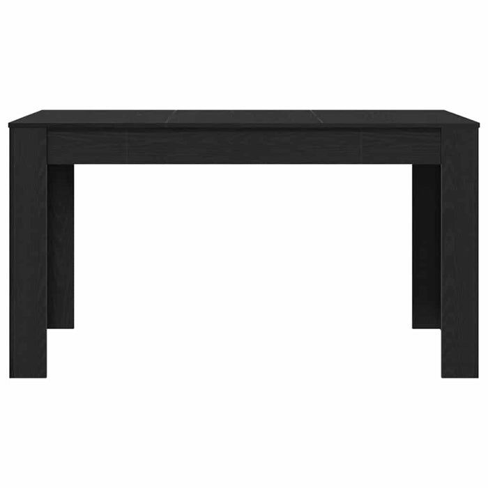 Masă de dining Stejar Negru 140 x 74,5 x 76 cm poliratan - WALTI WALTI