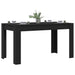 Masă de dining Stejar Negru 140 x 74,5 x 76 cm poliratan - WALTI WALTI