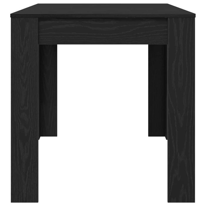 Masă de dining Stejar Negru 140 x 74,5 x 76 cm poliratan - WALTI WALTI