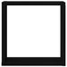 Rafturi de perete cub 6 buc. stejar negru, 30x15x30 cm lemn - WALTI WALTI