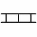Rafturi de perete 2 buc Stejar negru 75x18x20 cm Lemn prelucrat - WALTI WALTI