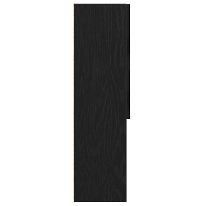 Dulap mașină de spălat stejar negru 70,5x25,5x90 cm - WALTI WALTI