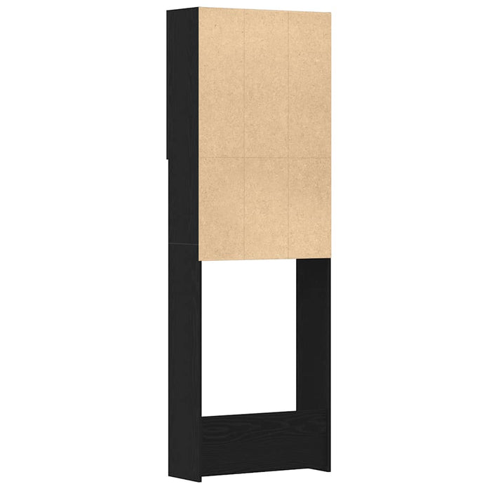 Dulap mașina de spălat, stejar negru, 64x25,5x190 cm - WALTI WALTI