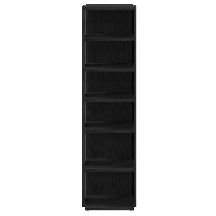 Pantofare, 2 buc., stejar negru, 25x27x102 cm, lemn prelucrat - WALTI WALTI