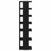 Pantofare, 2 buc., stejar negru, 25x27x102 cm, lemn prelucrat - WALTI WALTI