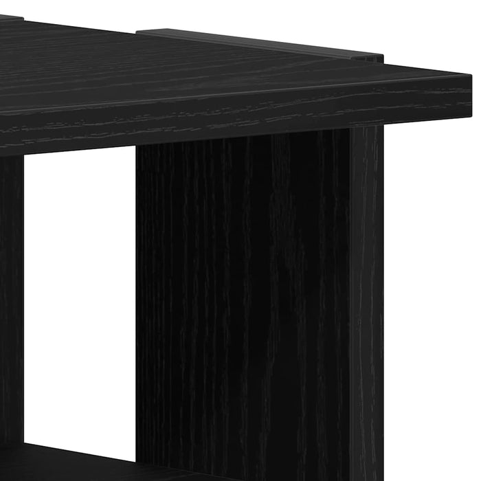 Pantofare, 2 buc., stejar negru, 25x27x102 cm, lemn prelucrat - WALTI WALTI