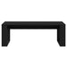 Masă de cafea Stejar negru 102 x 50 x 35 cm Lemn compozit - WALTI WALTI