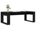 Masă de cafea Stejar negru 102 x 50 x 35 cm Lemn compozit - WALTI WALTI