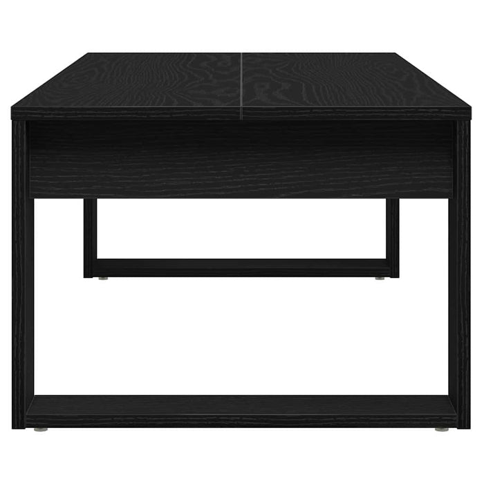 Masă de cafea Stejar negru 102 x 50 x 35 cm Lemn compozit - WALTI WALTI
