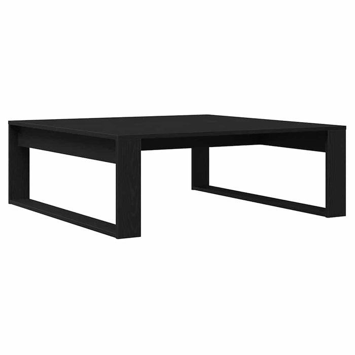 Masă de cafea Stejar Negru 100 x 100 x 35 cm Lemn compozit - WALTI WALTI