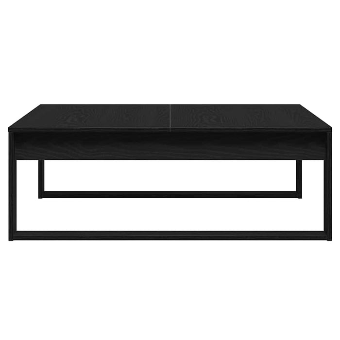 Masă de cafea Stejar Negru 100 x 100 x 35 cm Lemn compozit - WALTI WALTI
