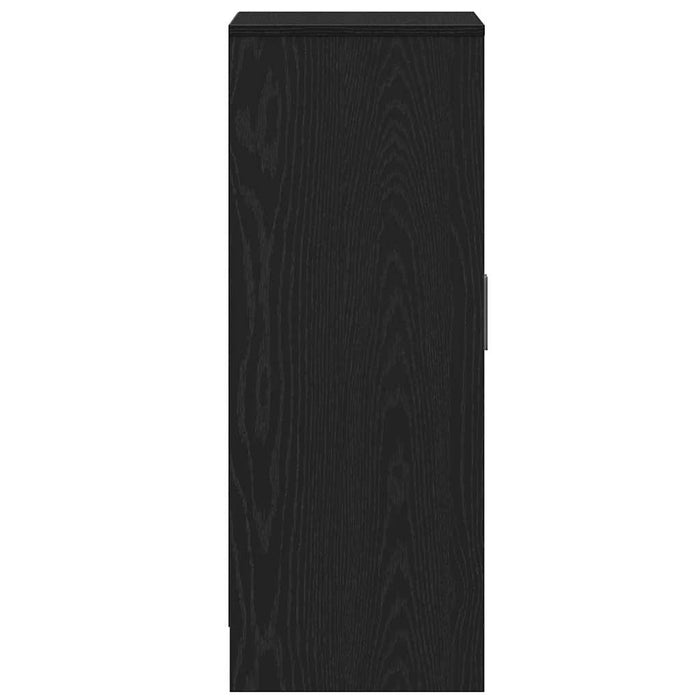 Dulap Pantofi Stejar Negru 60x35x92 cm Lemn prelucrat - WALTI WALTI