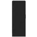 Dulap Pantofi Stejar Negru 60x35x92 cm Lemn prelucrat - WALTI WALTI