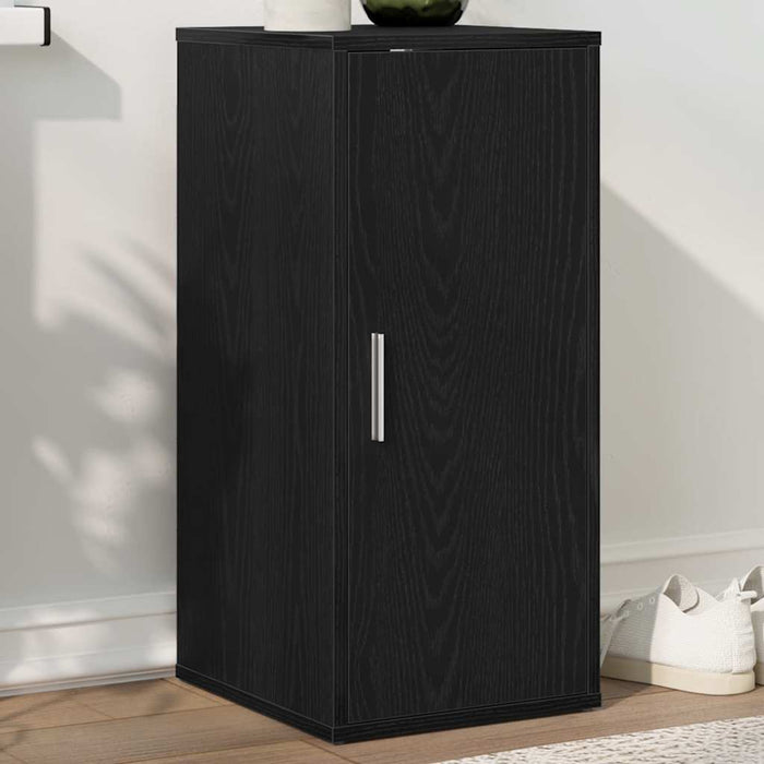 Dulap Pantofi Stejar Negru 32x35x70 cm Lemn prelucrat - WALTI WALTI