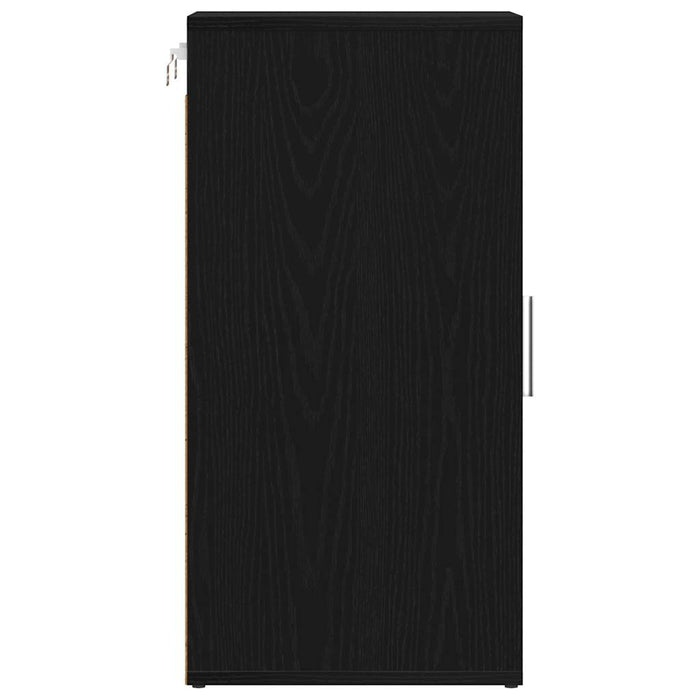 Dulap Pantofi Stejar Negru 32x35x70 cm Lemn prelucrat - WALTI WALTI