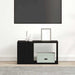 Dulap TV Stejar Negru 60x24x32 cm Lemn prelucrat - WALTI WALTI