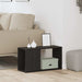 Dulap TV Stejar Negru 60x24x32 cm Lemn prelucrat - WALTI WALTI