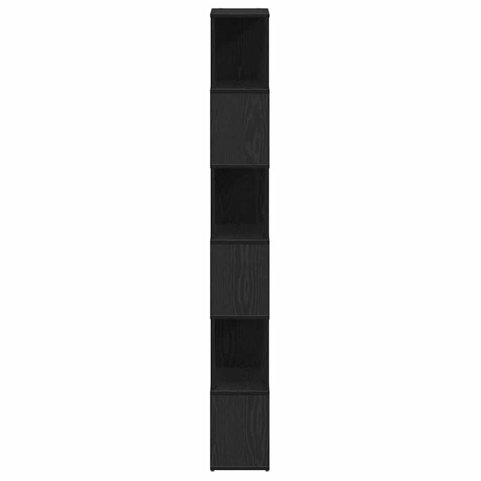 Dulap cu cărți/Separator de cameră Stejar negru 60x24x186 cm - WALTI WALTI