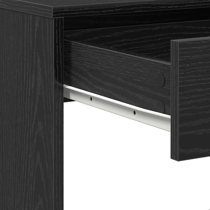 Birou Stejar negru 101x50x76,5 cm Lemn prelucrat - WALTI WALTI
