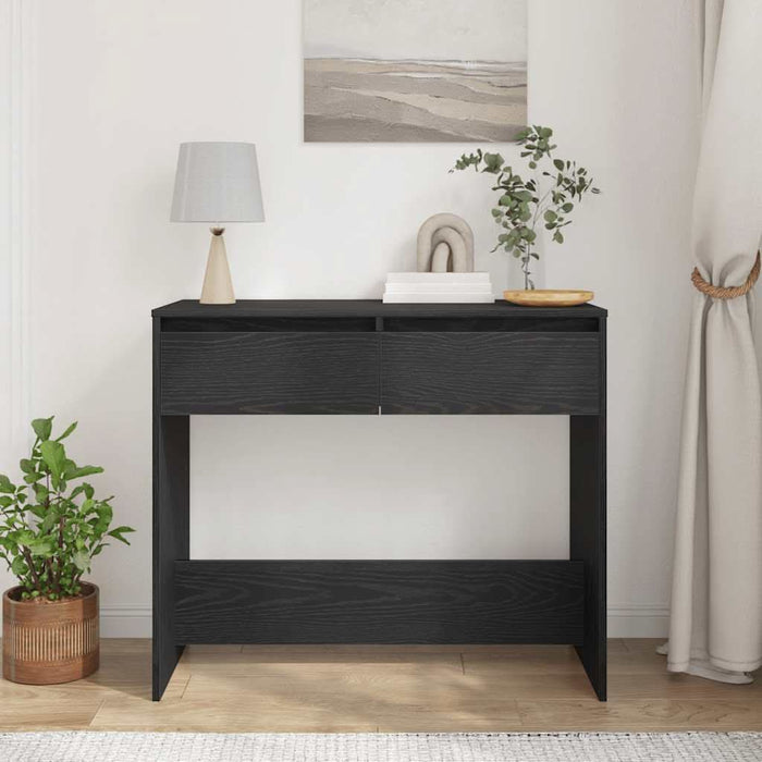 Consolă Stejar negru 89x41x76,5 cm Lemn prelucrat - WALTI WALTI