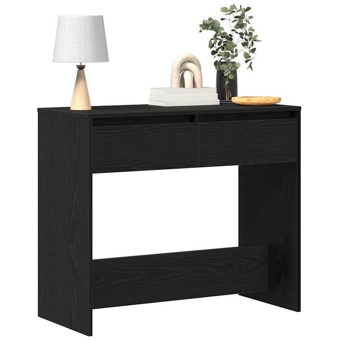 Consolă Stejar negru 89x41x76,5 cm Lemn prelucrat - WALTI WALTI