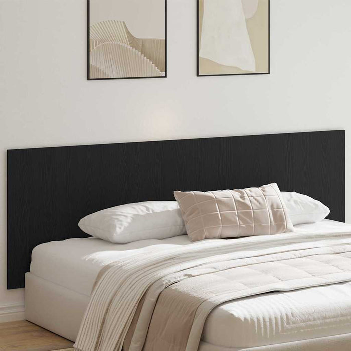 Tăblie cap Stejar negru 240 x 1,5 x 80 cm Lemn compozit - WALTI WALTI