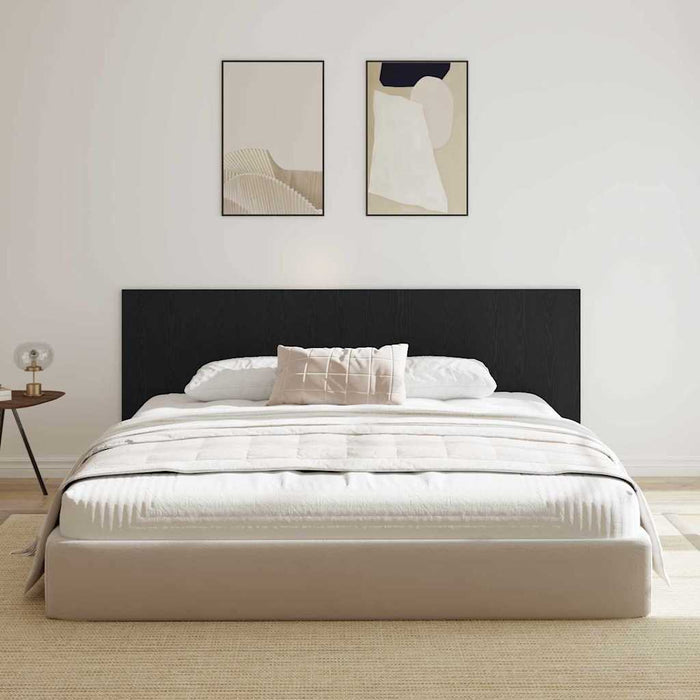 Tăblie cap Stejar negru 240 x 1,5 x 80 cm Lemn compozit - WALTI WALTI