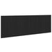 Tăblie cap Stejar negru 240 x 1,5 x 80 cm Lemn compozit - WALTI WALTI