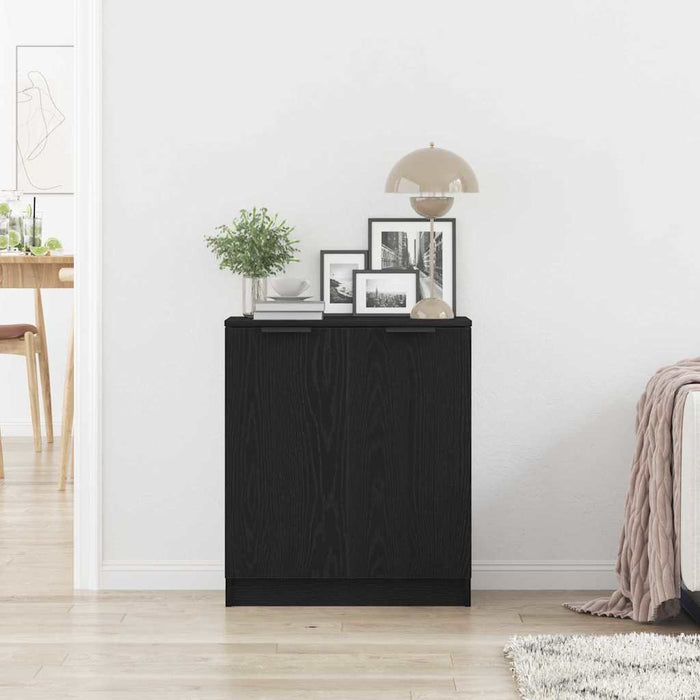 Bufet Negru 60 x 30 x 70 cm Lemn compozit - WALTI WALTI