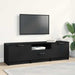 Cabinet TV cu sertar Negru 140 x 35 x 40 cm Lemn compozit - WALTI WALTI
