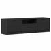 Cabinet TV cu sertar Negru 140 x 35 x 40 cm Lemn compozit - WALTI WALTI