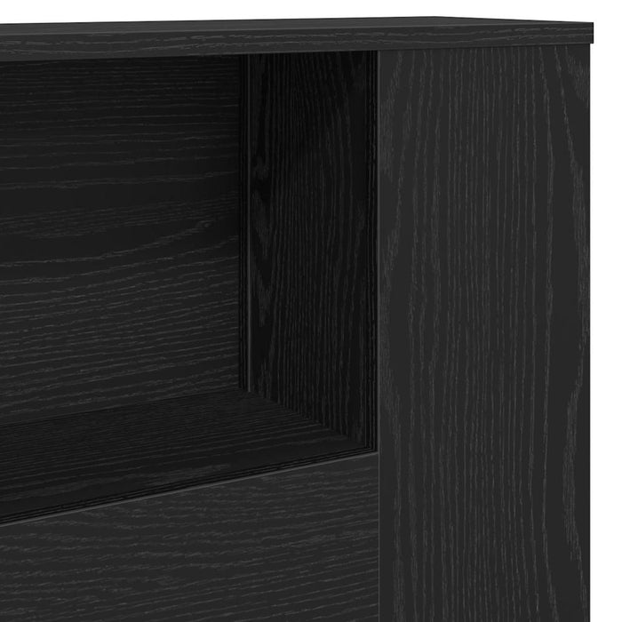 Tablă de pat cu sertar Stejar negru 180 x 18.5 x 102.5 cm - WALTI WALTI
