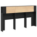 Tablă de pat cu sertar Stejar negru 180 x 18.5 x 102.5 cm - WALTI WALTI