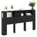 Tablă de pat cu sertar Stejar negru 180 x 18.5 x 102.5 cm - WALTI WALTI