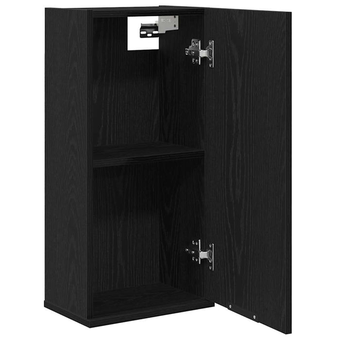 Dulap montat pe perete, stejar negru, 32x20x67cm lemn prelucrat - WALTI WALTI