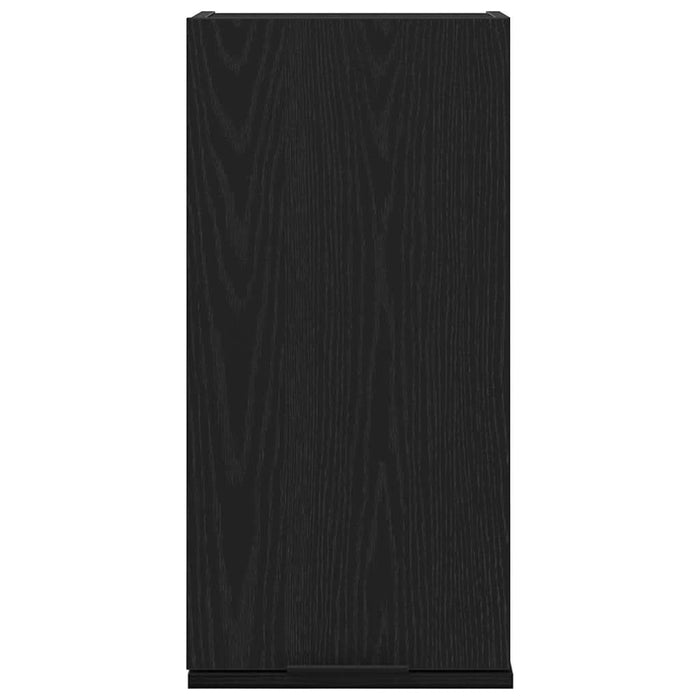Dulap montat pe perete, stejar negru, 32x20x67cm lemn prelucrat - WALTI WALTI