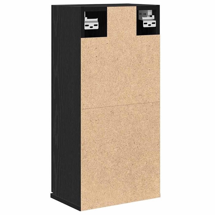 Dulap montat pe perete, stejar negru, 32x20x67cm lemn prelucrat - WALTI WALTI