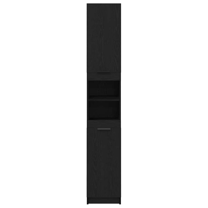 Dulap de Baie Stejar negru 32 x 34 x 188.5 cm Lemn compozit - WALTI WALTI