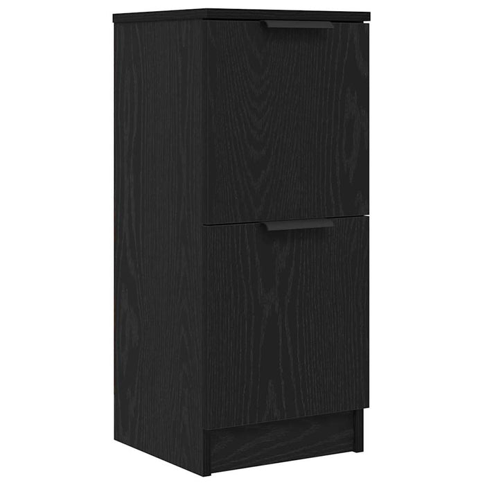 Bufet Stejar Negru 30 x 30 x 70 cm Lemn compozit - WALTI WALTI